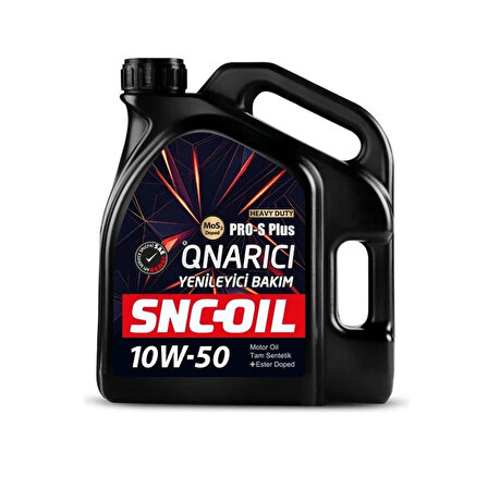 Snc Oil 10W-50 Pro-S Plus Yenileyici Bakım 4 Litre Motor Yağı