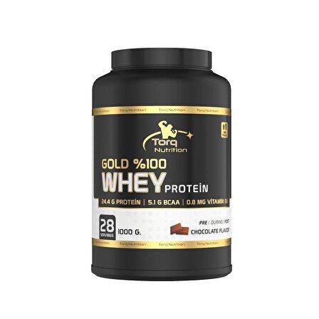 Torq Nutrition Gold Whey Protein Çikolata Aromalı 1000 Gr