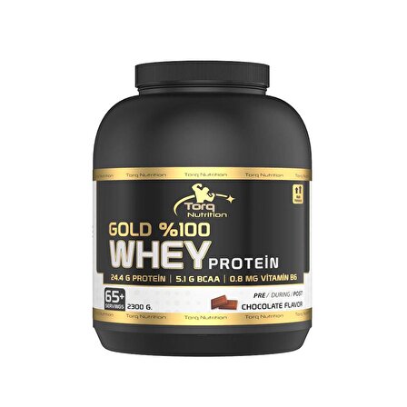 Torq Nutrition Gold Whey Protein Çikolata Aromalı 2300 gr