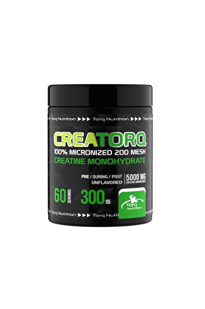Creatorq %100 Micronized Creatine Monohydrate 300 Gr - Aromasız