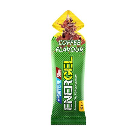 Torq Nutrition ENERGEL Caffeine Enerji ve Performans Jeli 40 Gr 24 Adet - Kahve