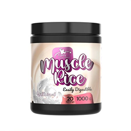 Torq Nutrition Muscle Rice Mikronize Pirinç 1000 Gr - Aromasız