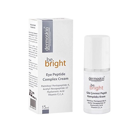 Dermoskin Be Bright Yaşlanma Karşıtı Hyalüronik Asit 30 Yaş + Gece-Gündüz Göz Kremi 15 ml 