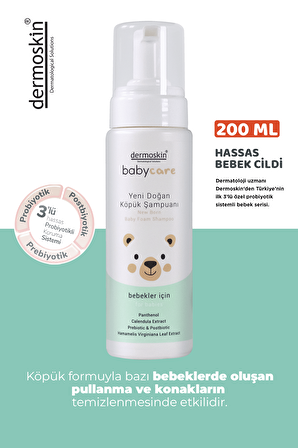 BabyCare Yeni Doğan Köpük Şampuanı - 200 ml