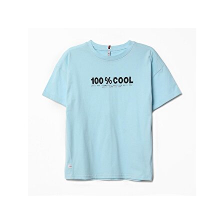 Nanica Kids 100 % Cool Baskılı T-Shirt NANIC-1223561031