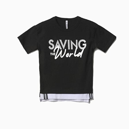 Nanica Kids Saving The World Tshirt NANIC-122358219