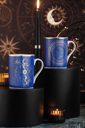 Kütahya Porselen Cosmic Love Forest 2 Parça Mug 11909