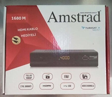 Amstrad 1680M Uydu Alıcısı