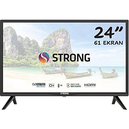 Strong MS24EC2000 24'' 61 Ekran Uydu Alıcılı HD LED TV