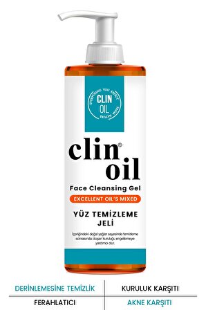 Clin Oil Akne Ve Lekelere Yönelik Temizleme Jeli 150 ml