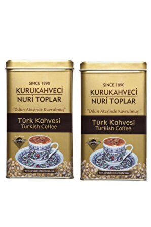 Nuri Toplar Kurukahveci Türk Kahvesi 300 gr 2 Adet