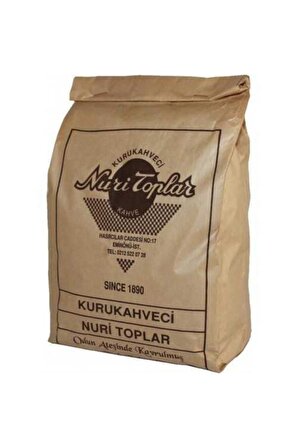 Nuri Toplar KurukahveciTürk Kahvesi Günlük Çekilmiş 250 Gr