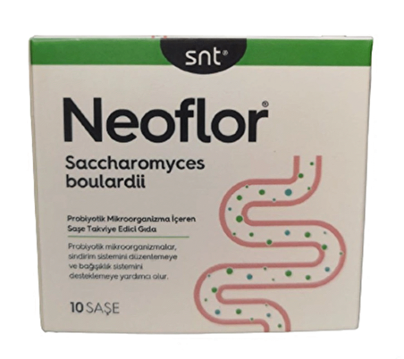 SNT Neoflor Probiyotik Microorganizma İçeren Takviye Edici Gıda 10 Şase