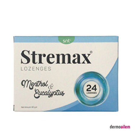 Stremax Pastil Mentol & Okaliptus 24 Adet