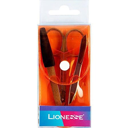 Lionesse Çantalı Neon Manikür Seti 155 