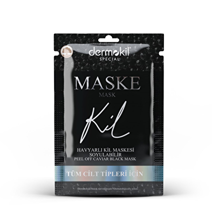 Dermokil Special Havyarlı Siyah Kil Maskesi 15 ml
