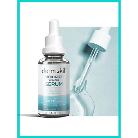 DERMOKİL Exfoliating Aha+Bha Niacinamide Serum 30 ml