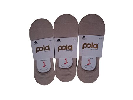 3 Adet POLA Kadın Babet Çorap