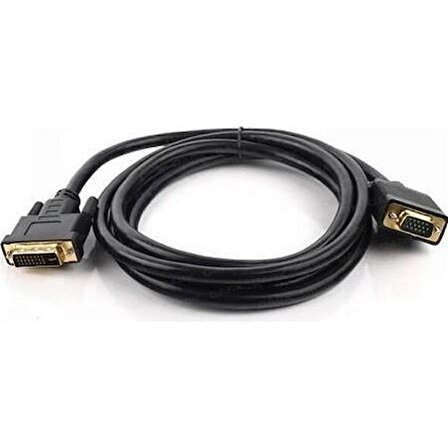 Dark DK-CB-DVIXVGAL200 2 Mt DVI 24+5 to VGA %100 Bakır Erkek-Erkek Çift Yönlü Dönüştürücü Kablo