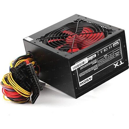 TX Powermax 450W 2xSATA 2xIDE 6Pin PCI Güç Kaynağı