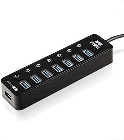 Dark DK-AC-USB371 USB 3.0 Hub ve 1 Port Yüksek Hızlı Şarj adaptörlü