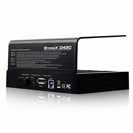 DARK DSD42C USB3.0 OFFLINE CLONE 4'LÜ DİSK İSTASYO