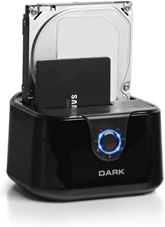 Dark DK-AC-DSD24C StorexX D24C 2 x  3.5/2.5 inch Usb 3.0 Klon Destekli Disk İstasyonu