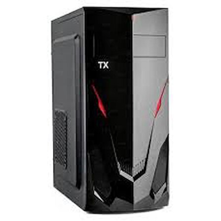 Tx TXCHK3P300 300 W Tek Fanlı Siyah ATX Bilgisayar Kasası