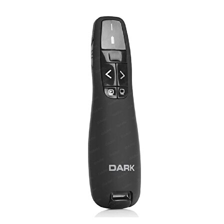 DARK DK-AC-WP07 2.4 GHz KIRMIZI LAZERLİ KABLOSUZ PRESENTER SİYA