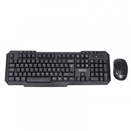Dark DK-AC-KMW1010 Q TR Multimedia Kablosuz Klavye Mouse Set