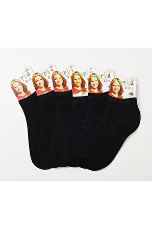 Kadın Siyah Soket Çorap 6 Lı
