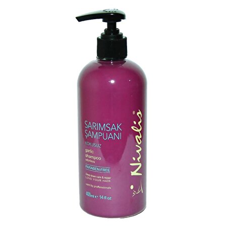 Nivalis Tüm Saçlar İçin Besleyici Sarımsaklı Şampuan 400 ml