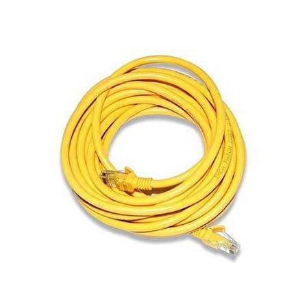 Inca Cat 6 26 Awg 5 Metre Sarı Ethernet Kablosu
