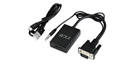 INCA IVTH-02 VGA E-HDMI D ÇEV.USB GÜÇ ADP+SES KAB