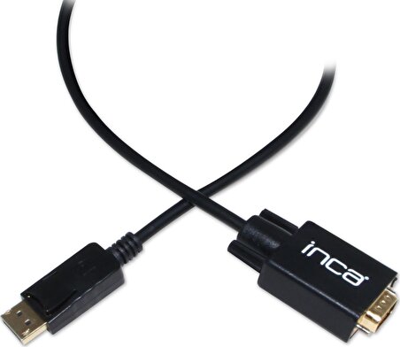 Inca Idpv-01 Displayport To VGA Kablo - 1.8m