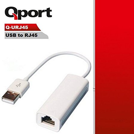 Q-PORT USB --- RJ45 ÇEVİRİCİ