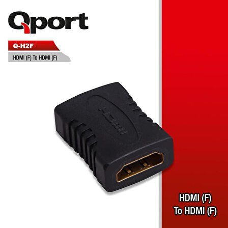 QPORT Q-H2F HDMI(F) => HDMI(F) ÇEVİRİCİ