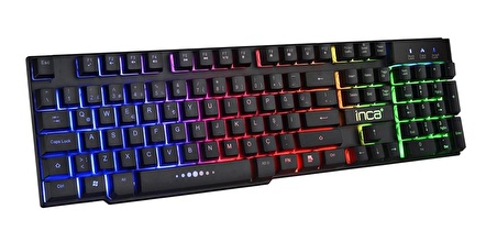 Inca IKG-446 Rainbow Efect Mekanik Hisli Gamer Klavye