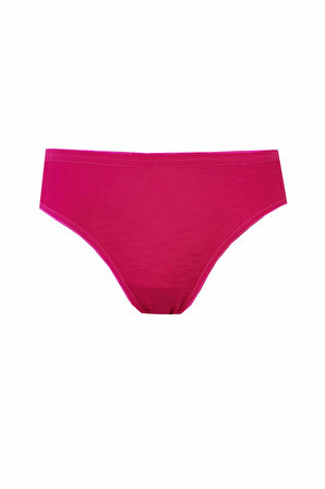 6lı Kadın Bikini Külot Pamuklu Renkli İç Çamaşırı Nefes Alan Doku