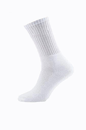 Erkek Spor Soket Çorap %100 Pamuklu Ekonomik Tenis Futbol Basket Çorabı