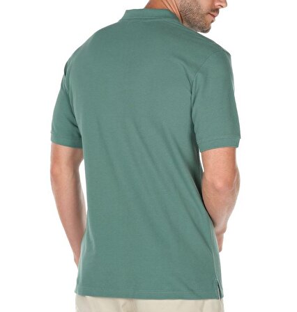 Columbia CS0214 Polo Yaka Kısa Kol StandartKalıp Baskılı Yeşil Erkek T-Shirt