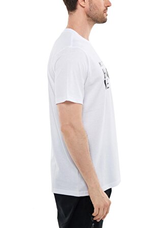 Mountain Hardwear O Yaka Baskılı Beyaz Erkek T-Shirt 9110001100 MT0001