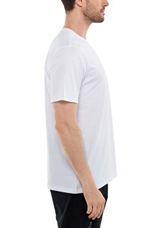 Mountain Hardwear O Yaka Baskılı Beyaz Erkek T-Shirt 9110111100 MT0010