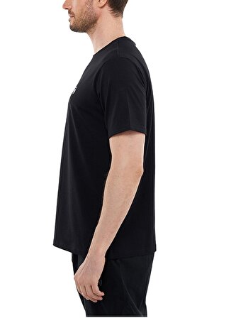 Mountain Hardwear O Yaka Baskılı Siyah Erkek T-Shirt 9110111010 MT0010