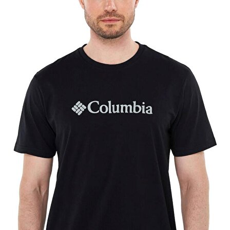 Columbia CSC M Basic Logo Brushed Erkek Kısa Kollu T-Shirt CS0287-010