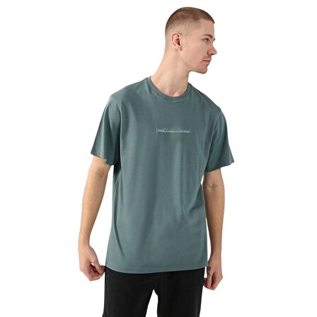 Csc M Bar Split Graphic Ss Tee Metal Yeşil T-shirt
