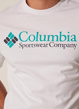 Columbia Csc M Retro Logo Ss Tee Erkek Kısa Kollu Tişört CS0311-100