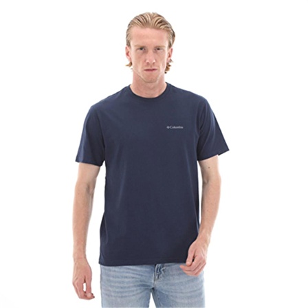 Columbia Csc M Comfort Ss Tee Lacivert T-Shirt