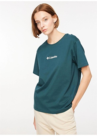 Columbia Csc W Columbia Chest Logo Ss Tee Kadın Tişört CS0346