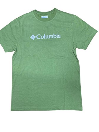Columbia Cs0287 Csc M Basıc Erkek Ladin Yeşili T-Shirt